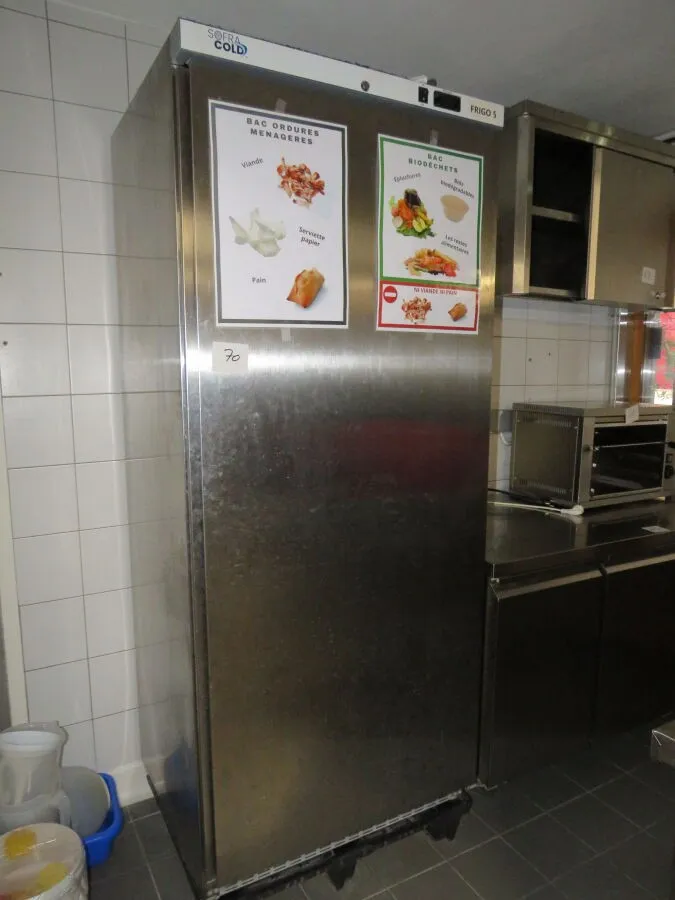 Vente matériels et mobiliers d'un restaurant