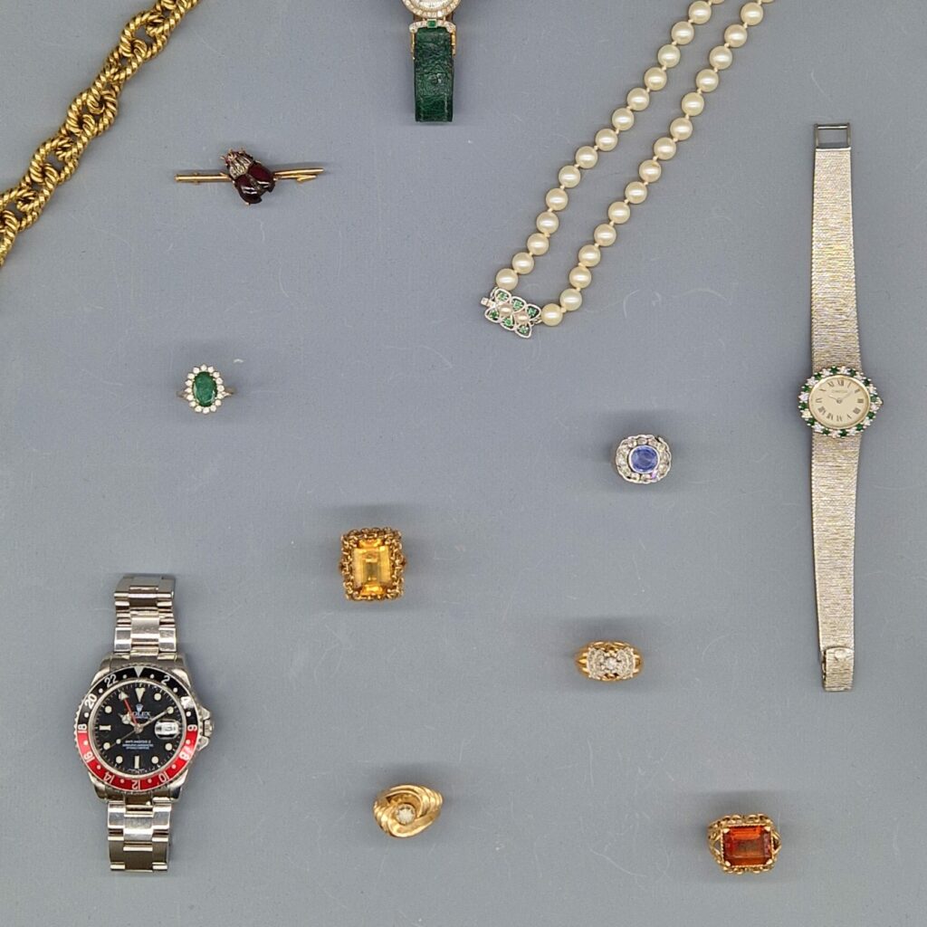 Vente bijoux, montres et mode