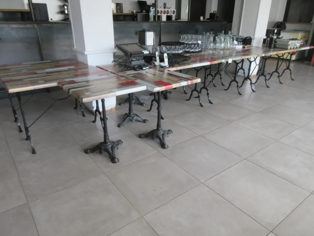 Vente matériels et mobiliers d'un restaurant