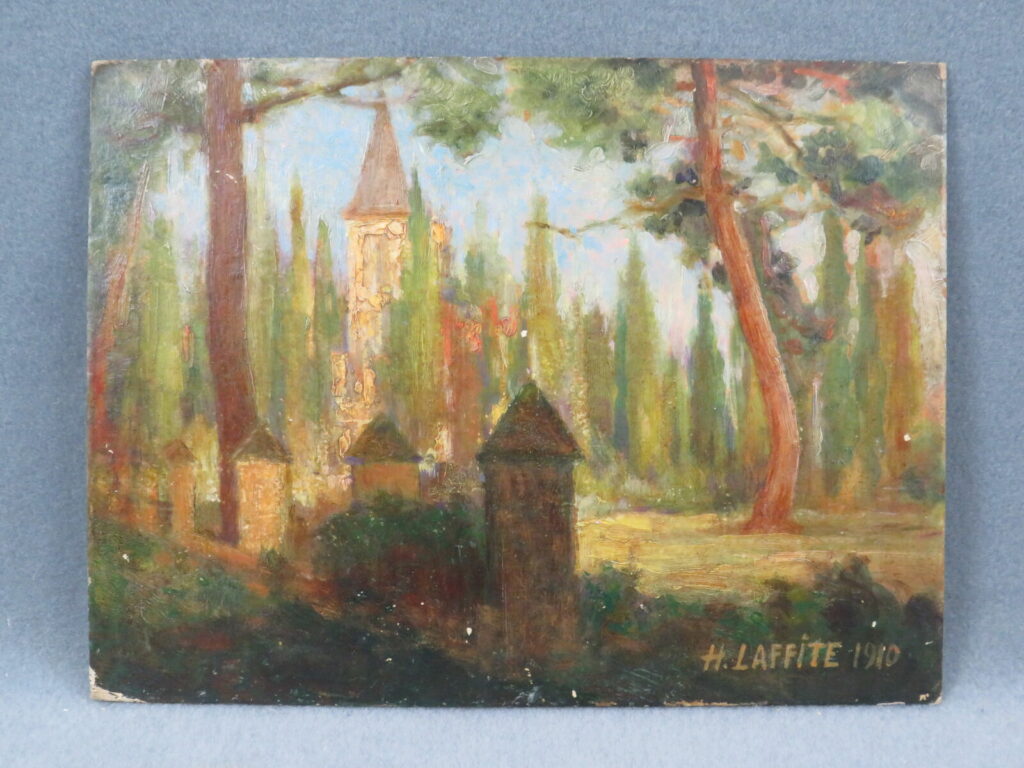 Vente Fonds d'atelier du peintre Henri Laffite (1885-1977)