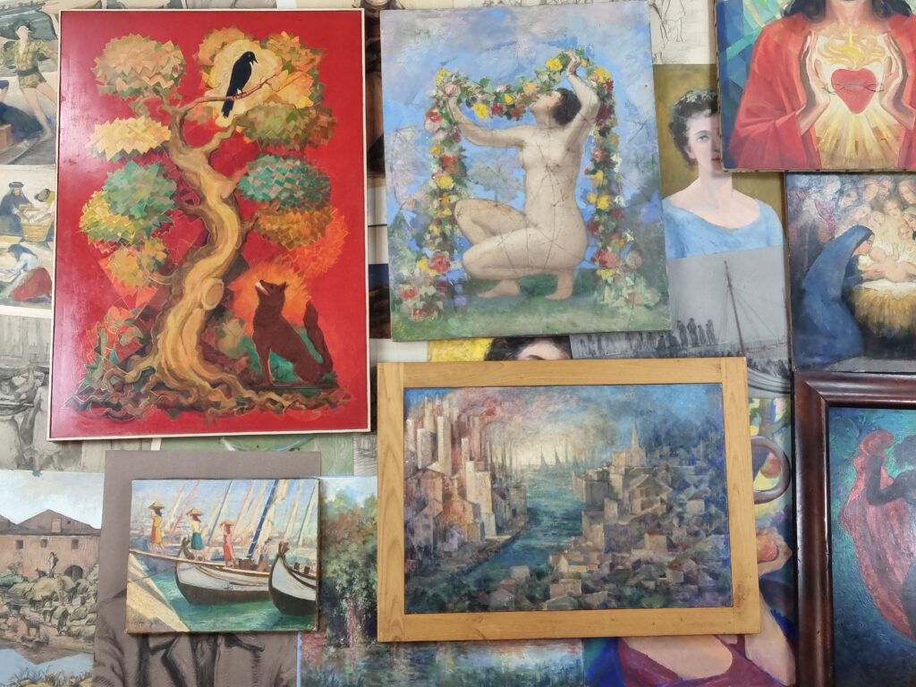Vente Fonds d'atelier du peintre Henri Laffite (1885-1977)