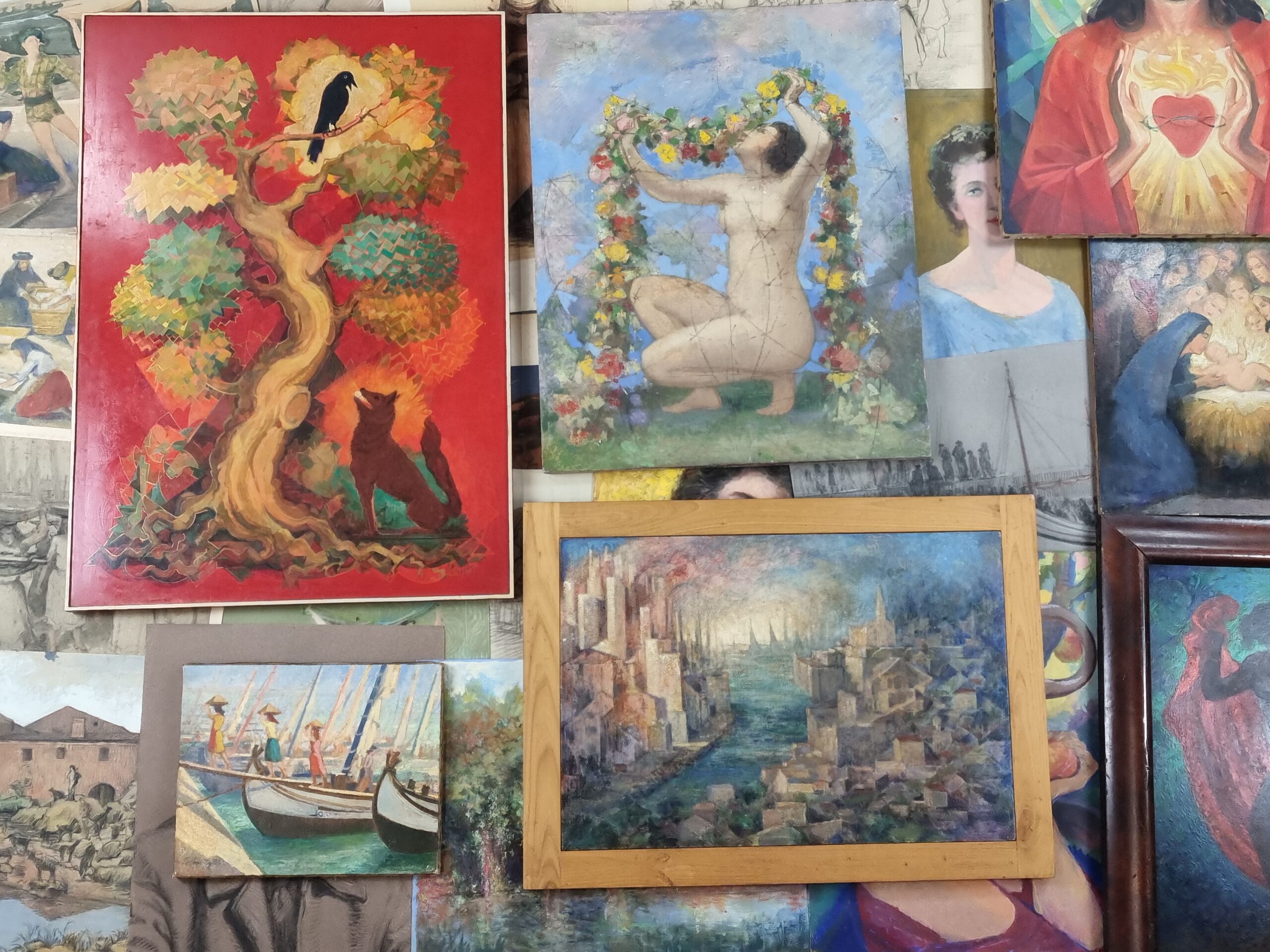 Vente Fonds d'atelier du peintre Henri Laffite (1885-1977)