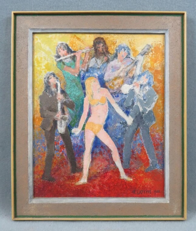 Vente Fonds d'atelier du peintre Henri Laffite (1885-1977)