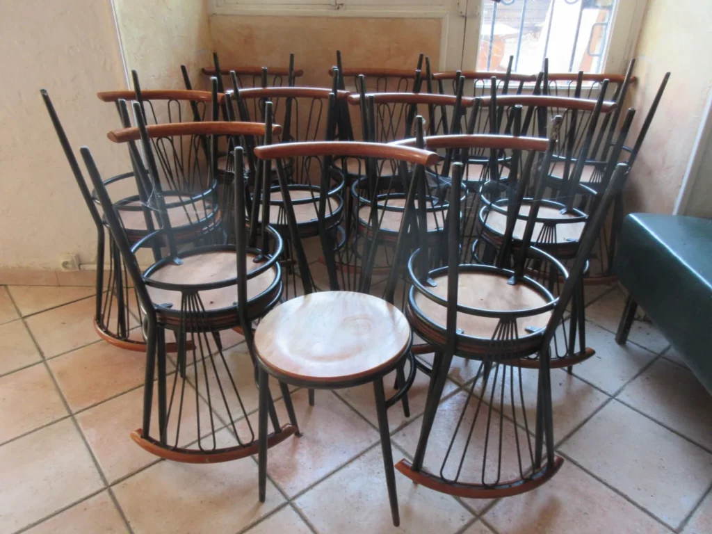Vente matériels et mobilier d'un restaurant