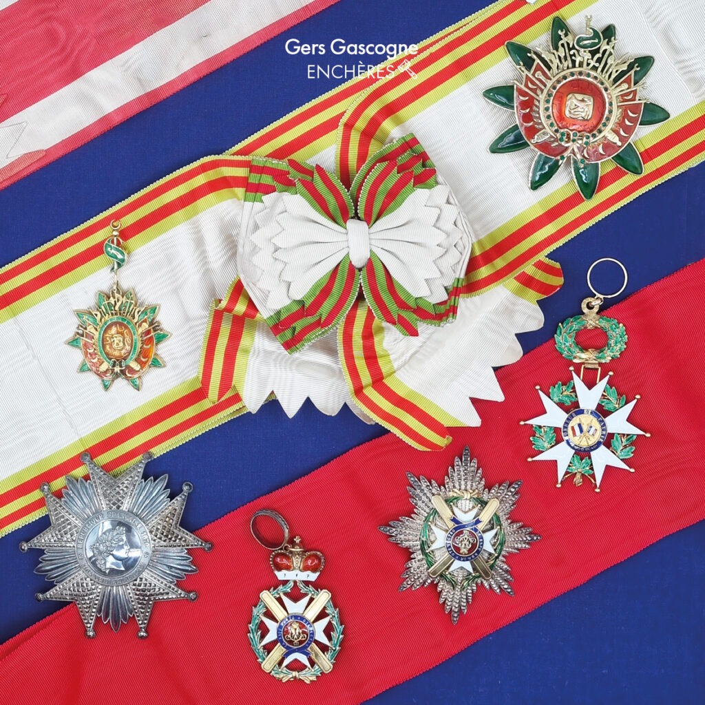 Vente ordres de chevalerie et médailles n°2