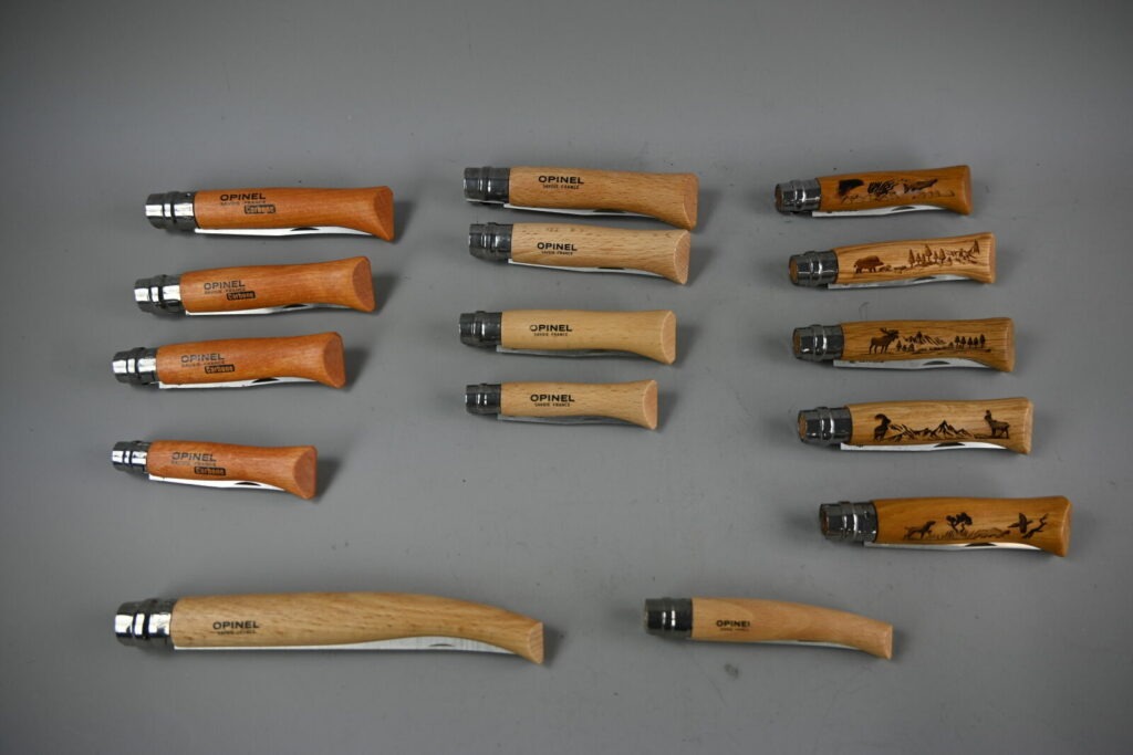 Vente informatique, stock et matériels d'un magasin de coutellerie, paniers