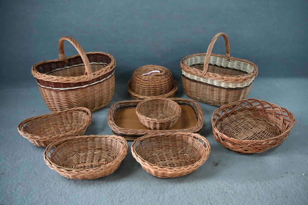 Vente informatique, stock et matériels d'un magasin de coutellerie, paniers