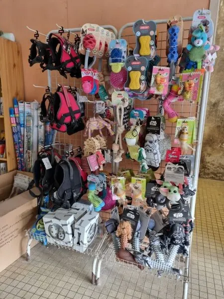 Vente stock d'une animalerie